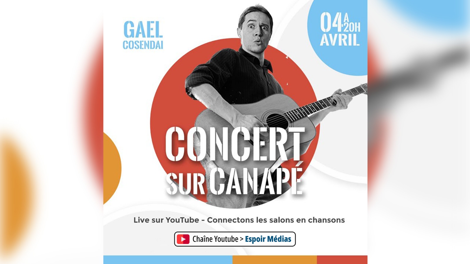 Gaël Consedai – Concert sur Canapé