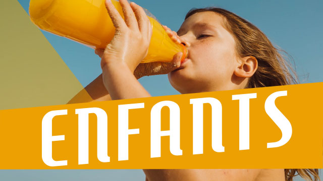 Enfants en bonne santé, enfants heureux