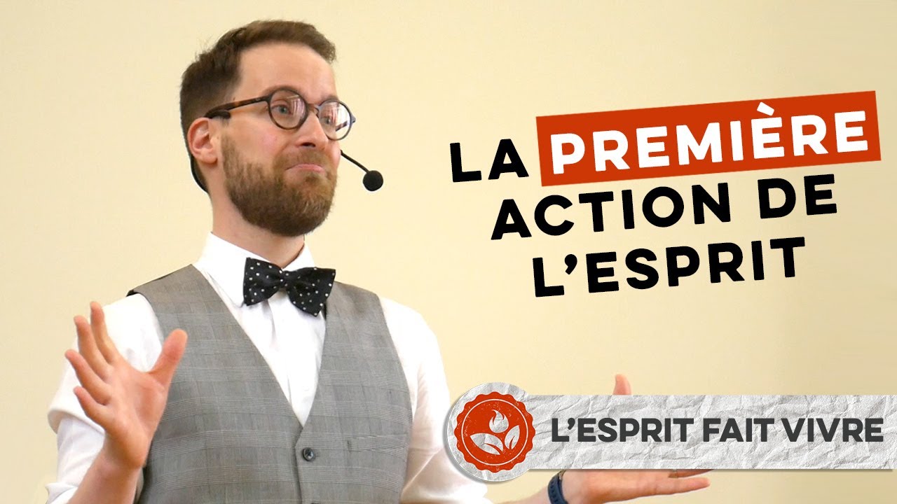 « La première action de l&rsquo;Esprit » – Samuel Cunha