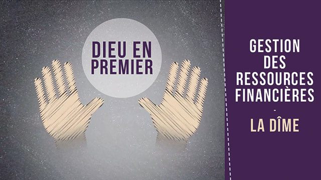 Dieu en premier - La dîme
