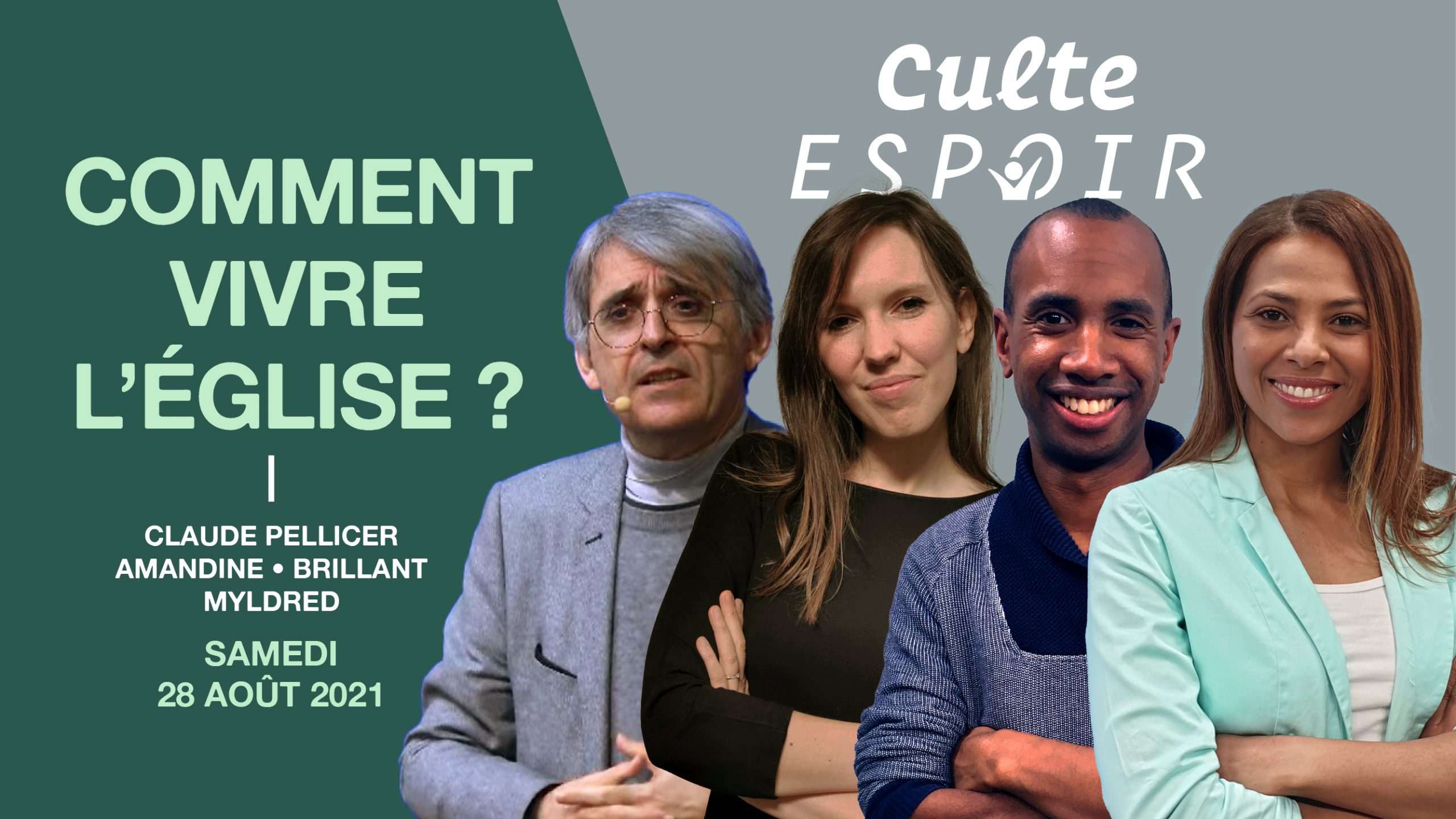 Comment vivre l&rsquo;église ? – Culte Espoir avec Claude Pellicer