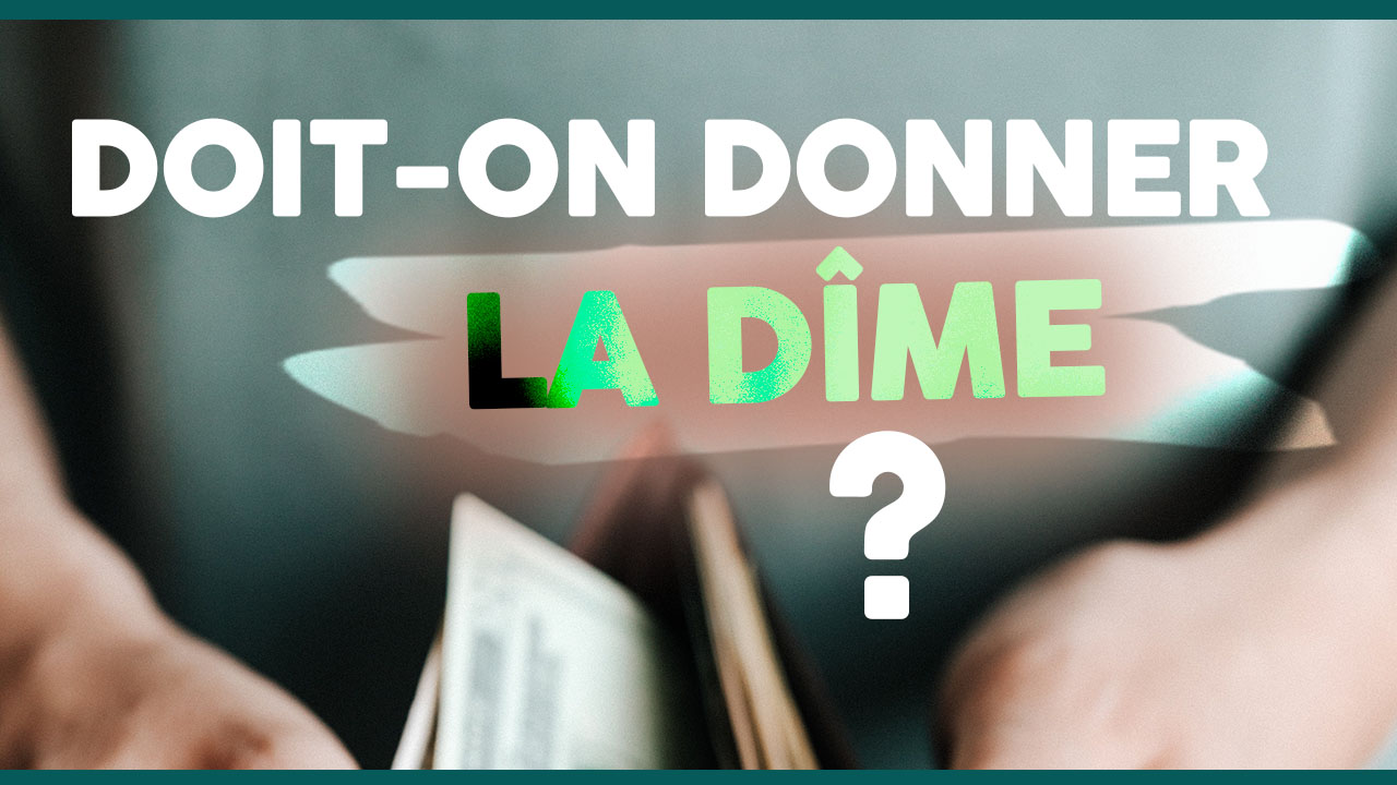 Le chrétien doit-il payer la DIME ? – Theoloji