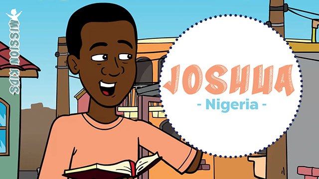 Joshua au Nigeria – Mission Kids