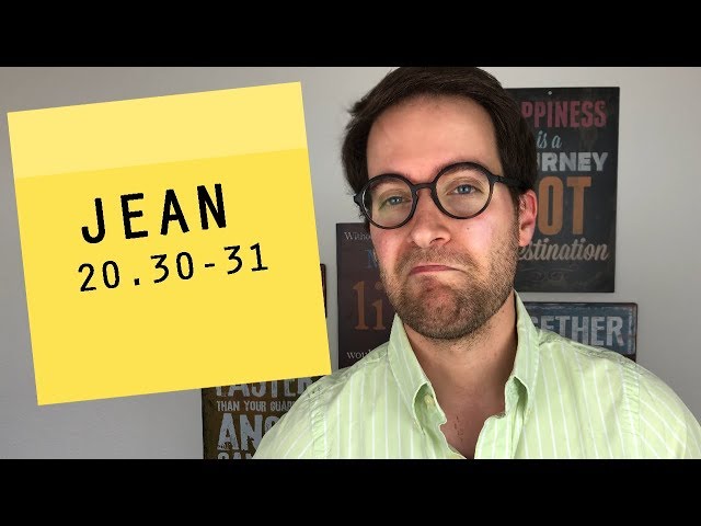 POST-IT | Jean 20.30-31