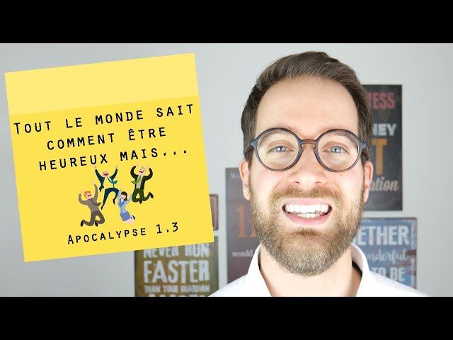 POST IT | Tout le monde sait comment être heureux mais… | Apocalypse 1.3