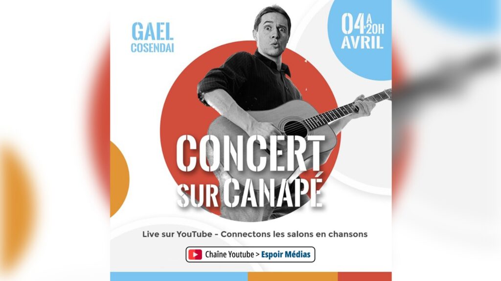 Gaël Consedai - Concert sur Canapé