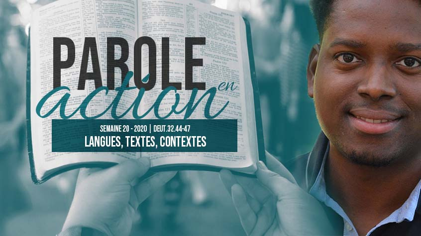 20. Langues, textes et contexte – Parole en action