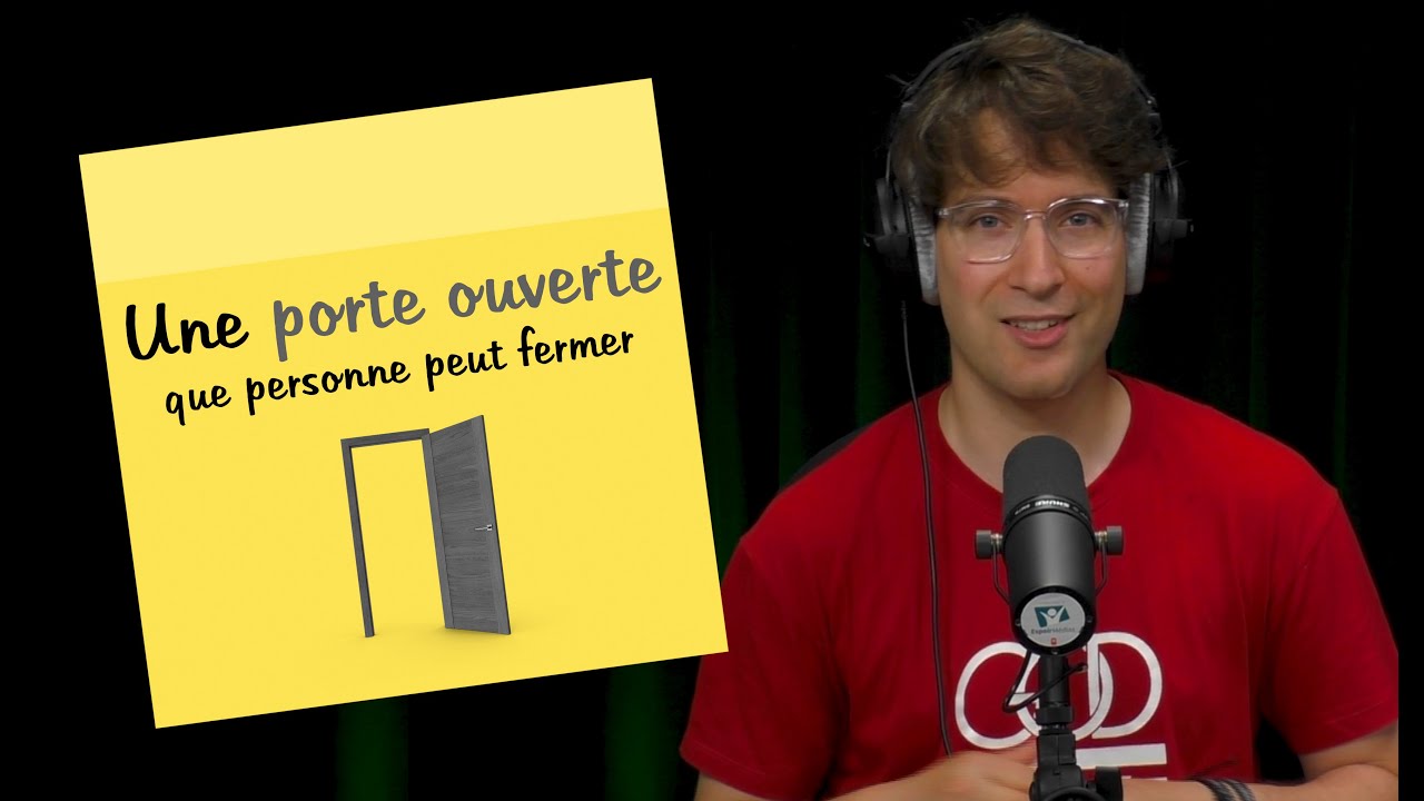 Une porte ouverte que personne peut fermer | POST-IT