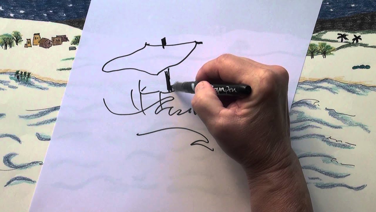 Jésus marche sur l&rsquo;eau – BibleTubeEnfant