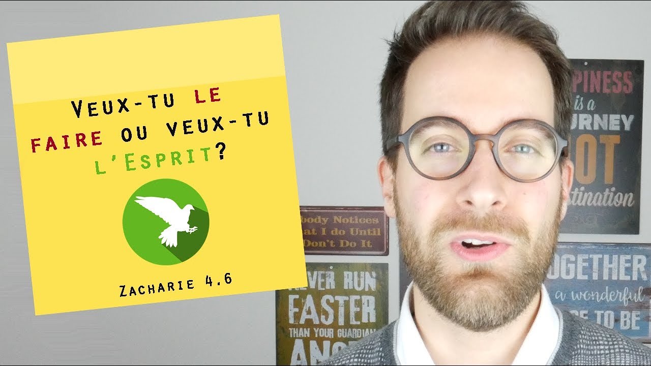 POST IT | Veux-tu le faire ou veux-tu l&rsquo;Esprit ? ! | Zacharie 4.6