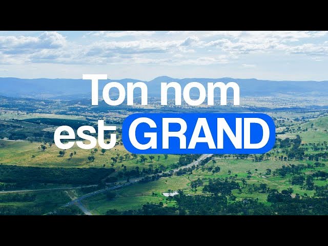 Ton nom est grand – Louange
